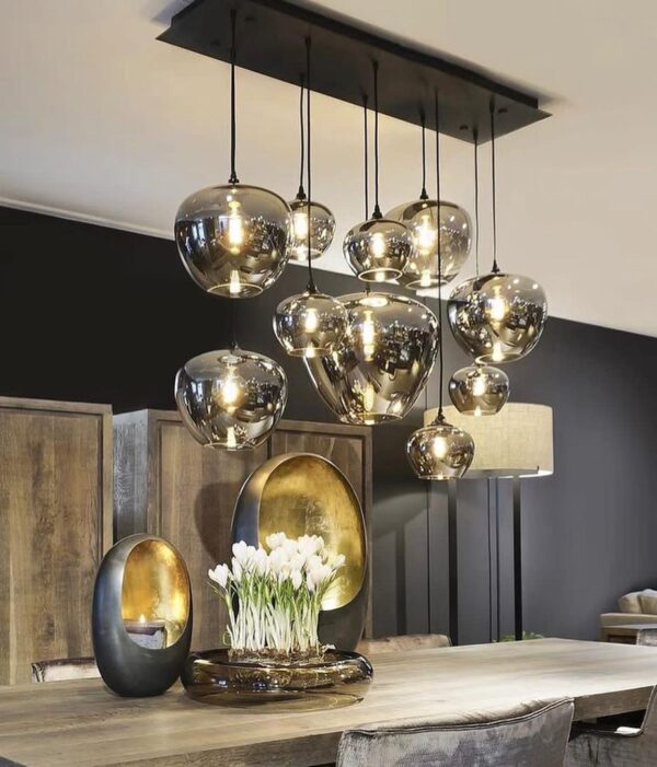 Nodstick Black Chandelier